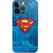 DC Comics Superman Logo Background Pattern iPhone 14 Pro Skin